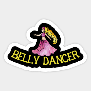 Belly dancer Sticker